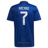 Maglia ufficiale Real Madrid Eden Hazard 7 Trasferta 2021-22 per Uomo